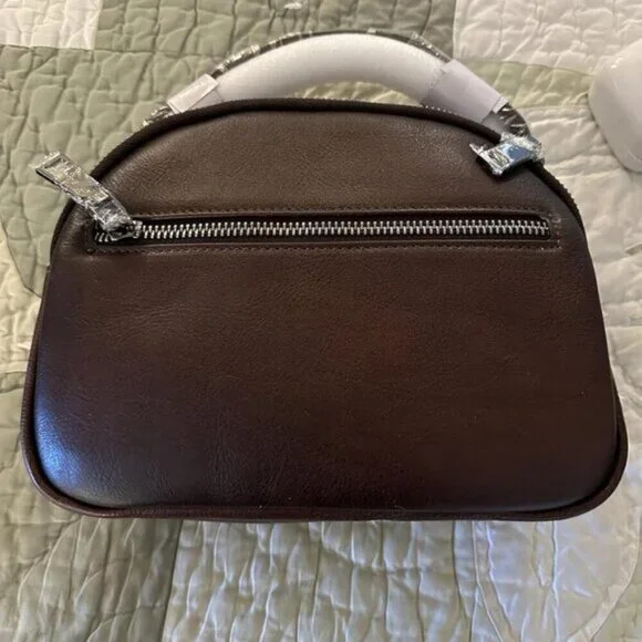 🆕Women Coffee Genuine Leather Crossbody Small Vintage Shoulder Purse Bag - Picture 3 of 13